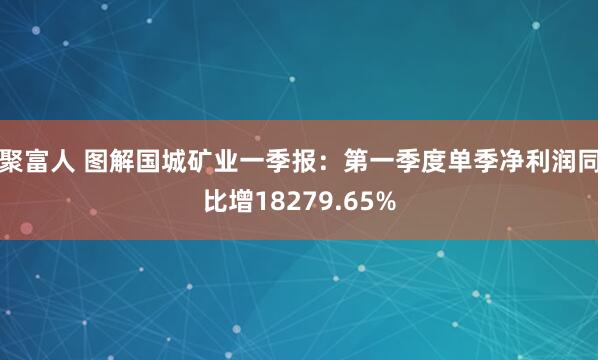 聚富人 图解国城矿业一季报：第一季度单季净利润同比增18279.65%