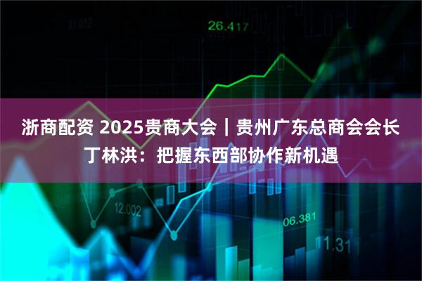 浙商配资 2025贵商大会｜贵州广东总商会会长丁林洪：把握东西部协作新机遇